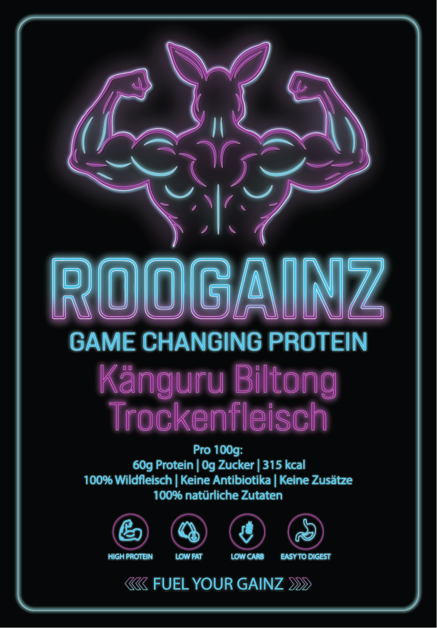 Känguru Trockenfleisch - 40g